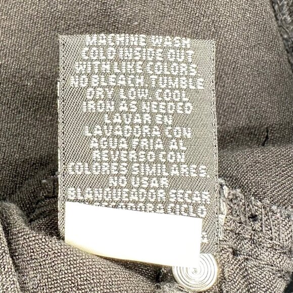 1822 Denim Black Jegging Shorts Size 6 - Picture 5 of 5